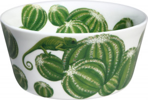 10640798 Taitu Салатник индивидуальный  Taitu "Кактусы" 13см Фарфор костяной