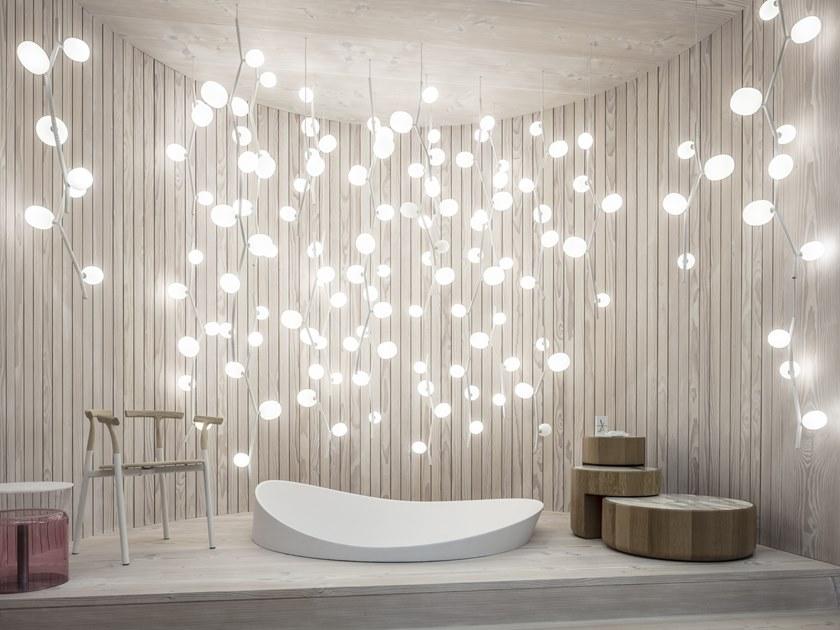 BROKIS Подвесной светильник из дутого стекла и металла Ivy sun-id-1379416 - Вид №2