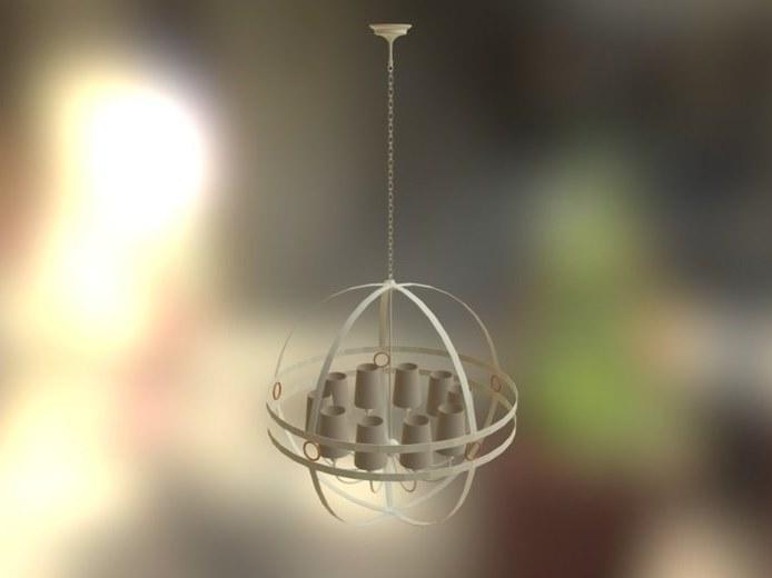 Abrissi Подвесной светильник из кожи Mondo sun-id-1484107 - Вид №2