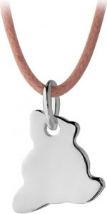 86568 Christofle Кулон на шнурке "Чарли Би" (серебро 925пр) Серебро 925