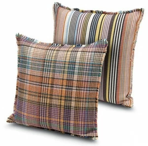 MissoniHome Подушка из двухсторонней жаккардовой ткани Alps