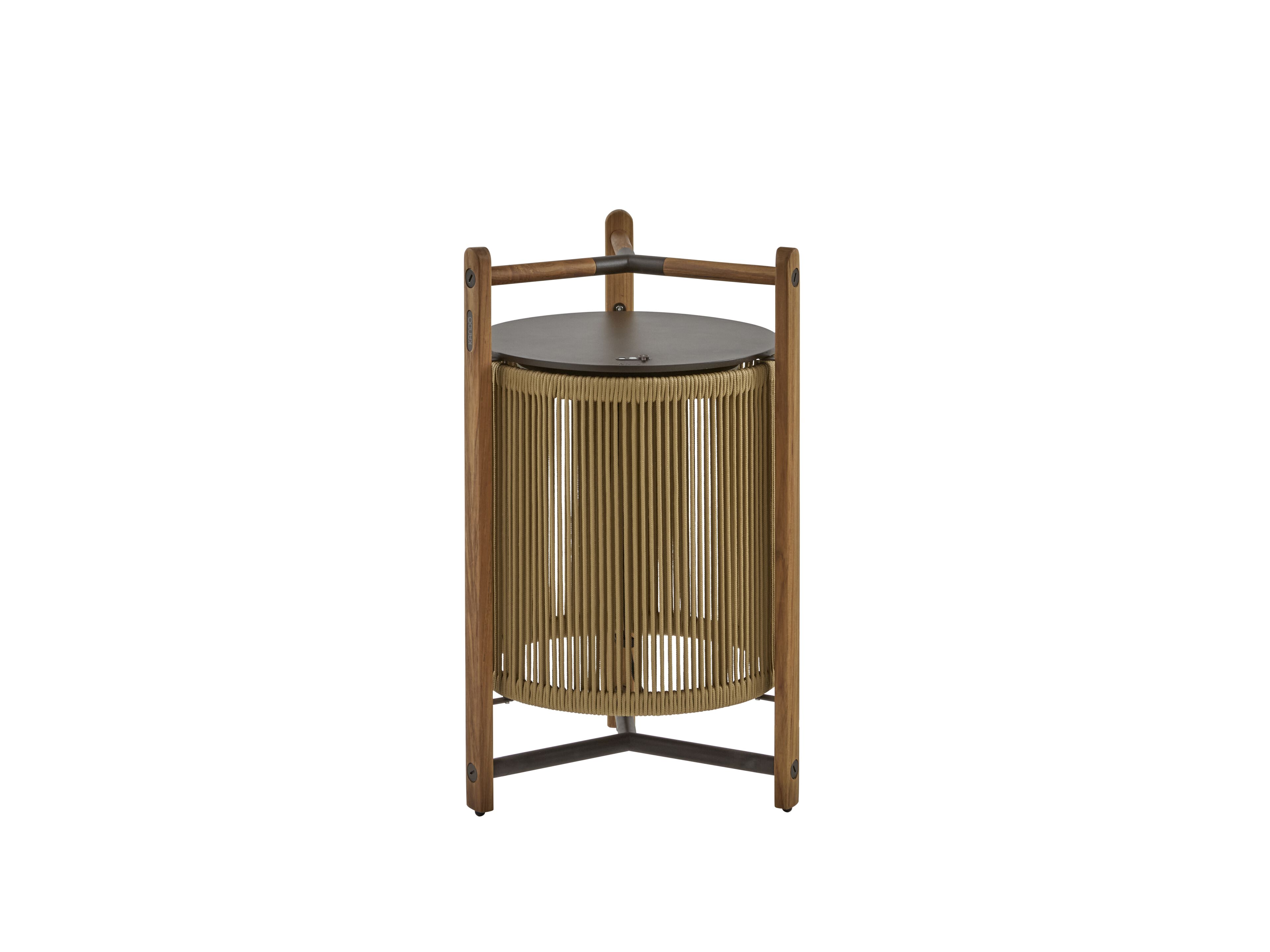 Торшер из тикового дерева с батарейным питанием Bover Kando ARCH-00084519