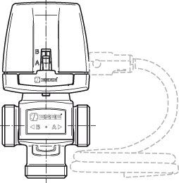 4306 07 00 VZC162Ротационные клапаны » Esbe серии VZC, VZD  - Вид №1