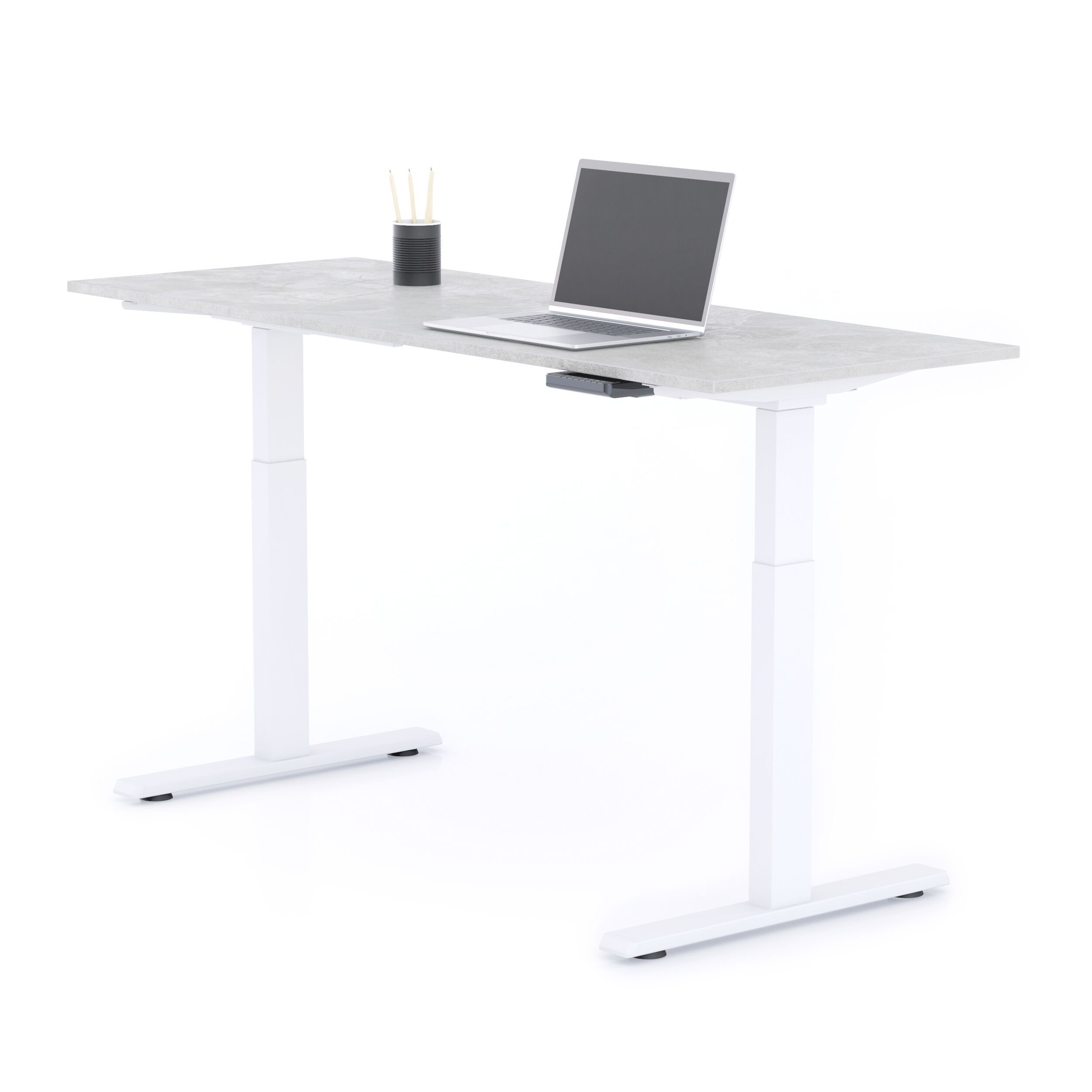 Прямоугольный стол с регулируемой высотой в меламине с электрическим движением Mobili Fiver Clara ARCH-00141252 - Вид №29