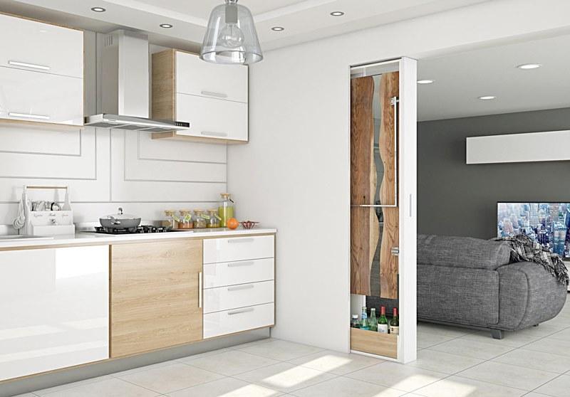 PROTEK® Рама стойки для раздвижной двери с деревянным столом Bigfoot® sun-id-1482796 - Вид №2