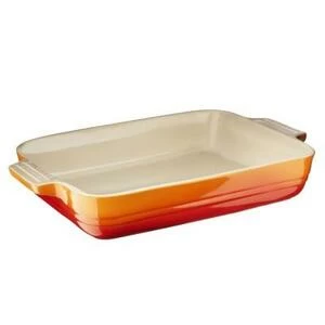 Блюдо для запекания Le Creuset, 26 см, оранжевое