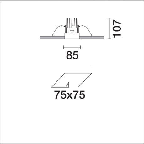 Встраиваемые светодиодные настенные светильники для столешниц iGuzzini Laser Blade L ARCH-00146719 - Вид №12