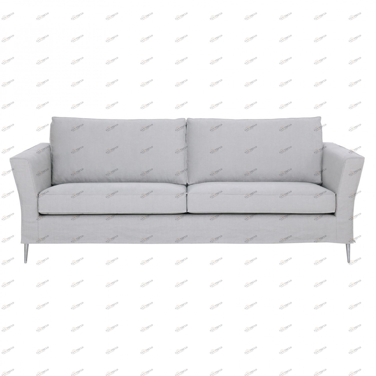 Диван Caprice трехместный прямой светло-бежевый SITS CAPRICE 191925 Бежевый;молочный