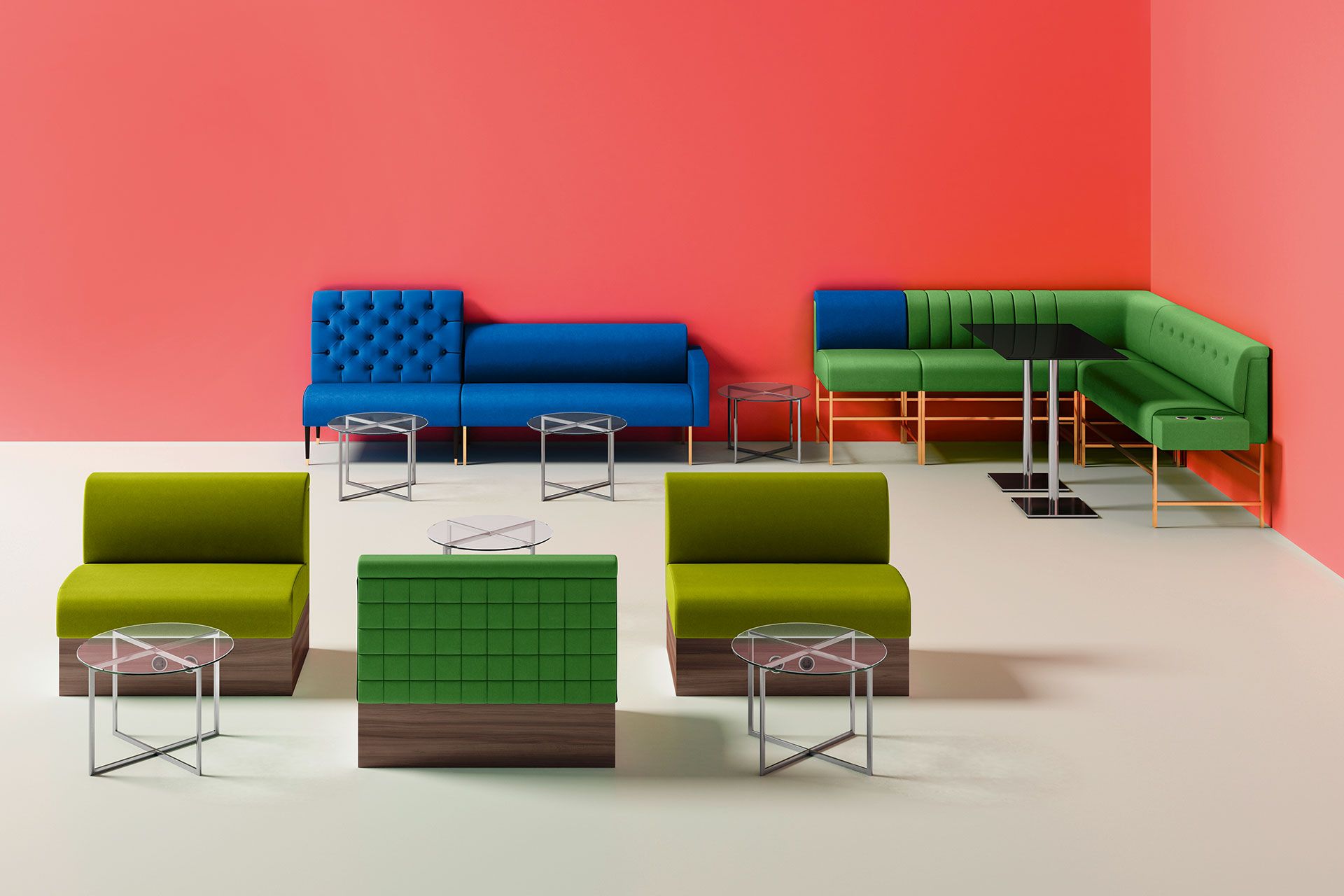 Тканевый диван Domingo Salotti Nana ARCH-00012797