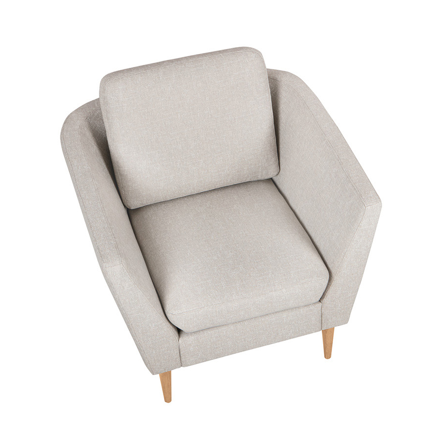 Кресло Mynta, светло-серое Sits S1466 - Вид №4