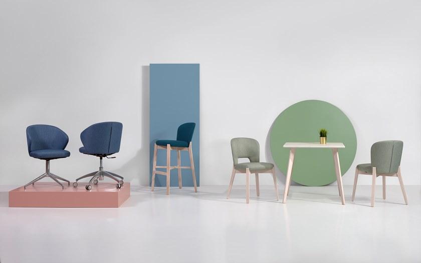 Fenabel Стул с обивкой и подлокотниками Elicia sun-id-1424248 - Вид №1