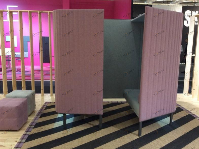 BuzziSpace Акустическая офисная будка из ткани sun-id-1393366