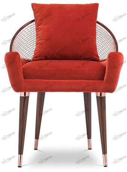 Essential Home Стул из ткани с подлокотниками sun-id-1373376