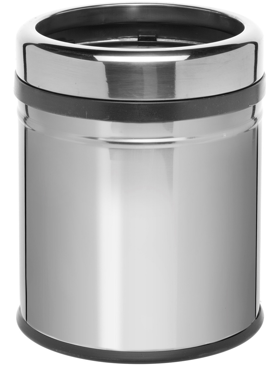 Ведро для мусора  без крышки Venus 5L Chrome NAVAKO 11144