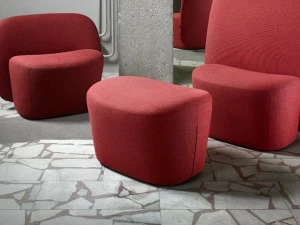 mminterier Подставка для ног из ткани Oval