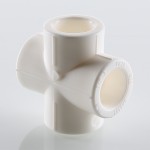 VTp.741.0.025 Фитинг полипропиленовый – крестовина Valtec 25 мм  - Вид №1