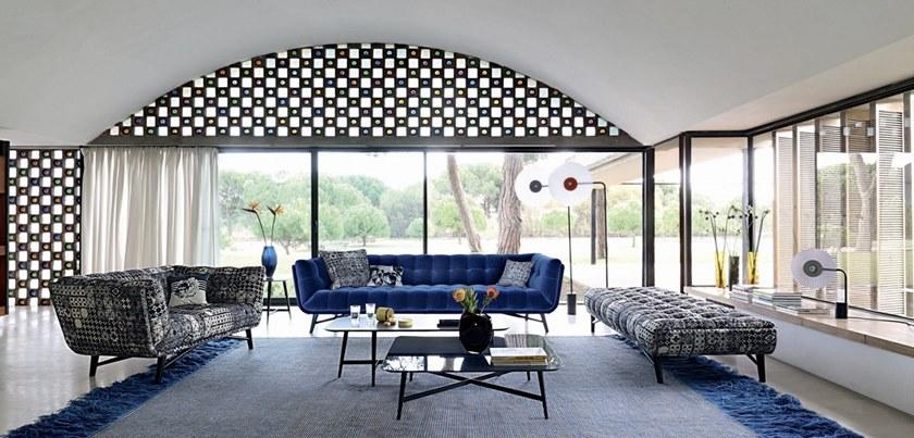 Roche Bobois 4-х местный тканевый диван Nouveaux classiques sun-id-1512965 - Вид №8