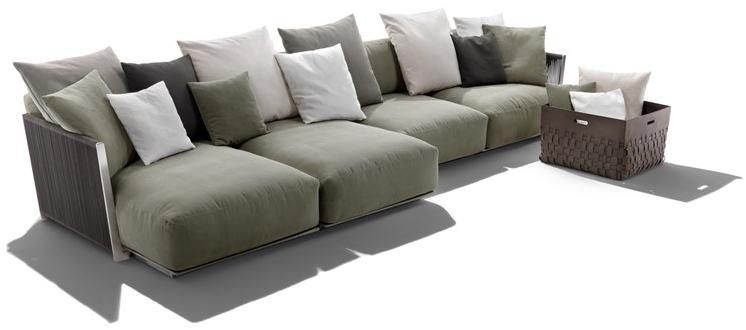 Flexform Модульный уличный диван из ткани sun-id-1418660 - Вид №4