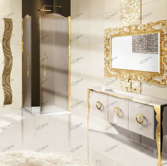 Art. 8A1 GOLD Serie IBIS Душевая кабина Box Docce 2B Box Docce 2.B Ibis Gold 38700