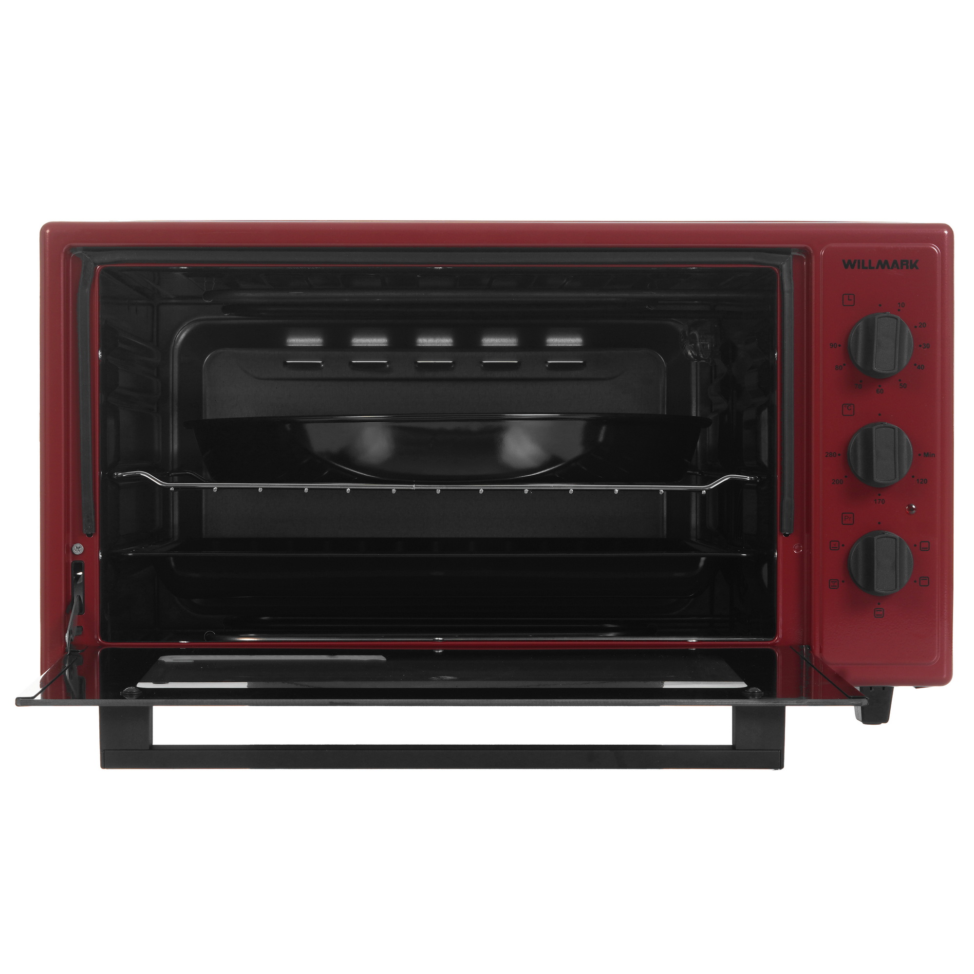 9269562 Мини-печь WILLMARK WOF-505R красный STDN-0097316 - Вид №5