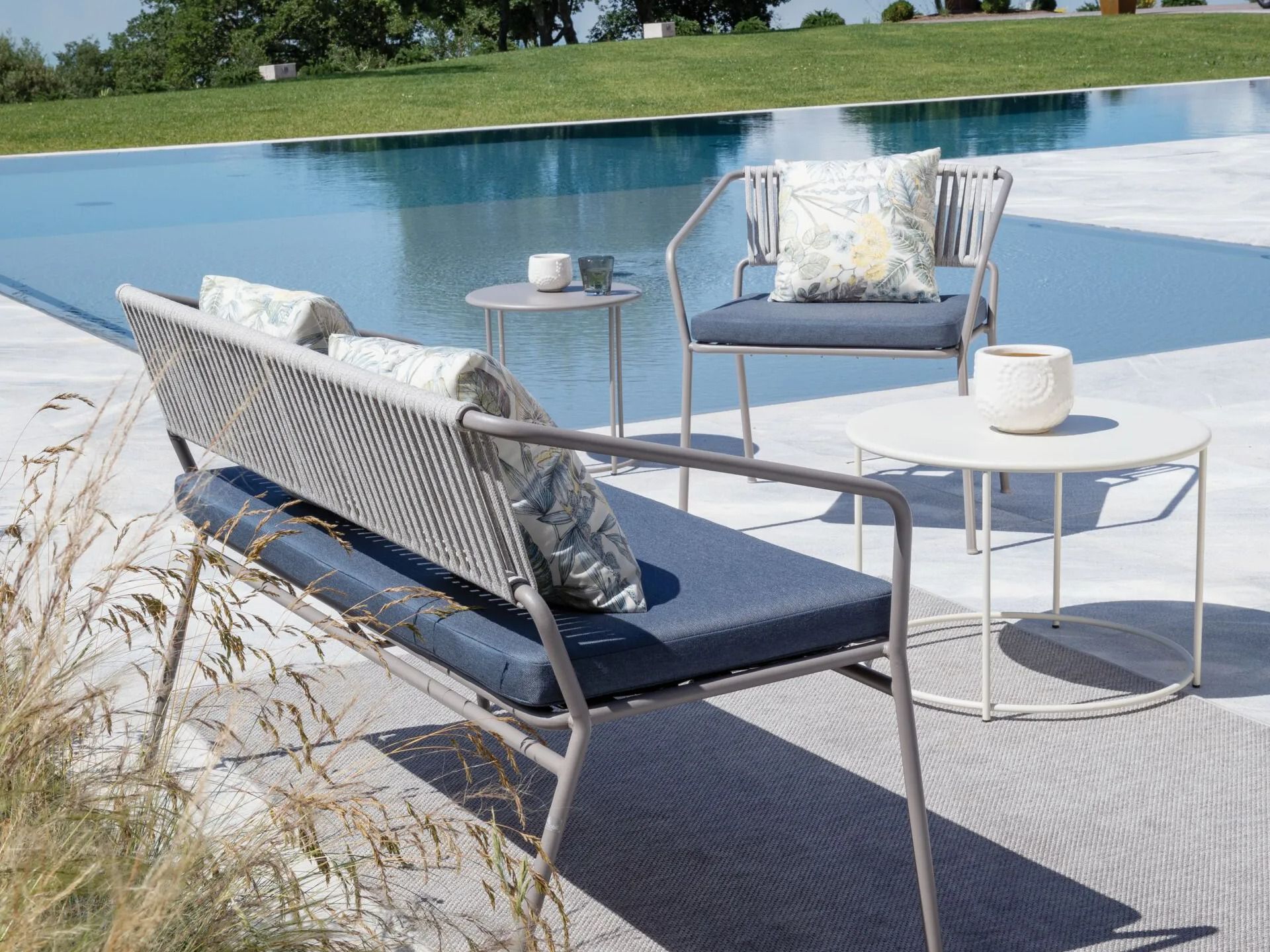 2-местный металлический садовый диван Vermobil слот ARCH-00102453 - Вид №3