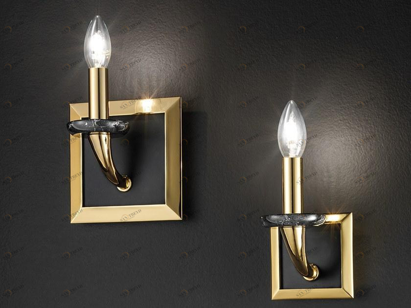 Masiero Металлический настенный светильник прямого света в классическом стиле Brass & spots sun-id-1381676