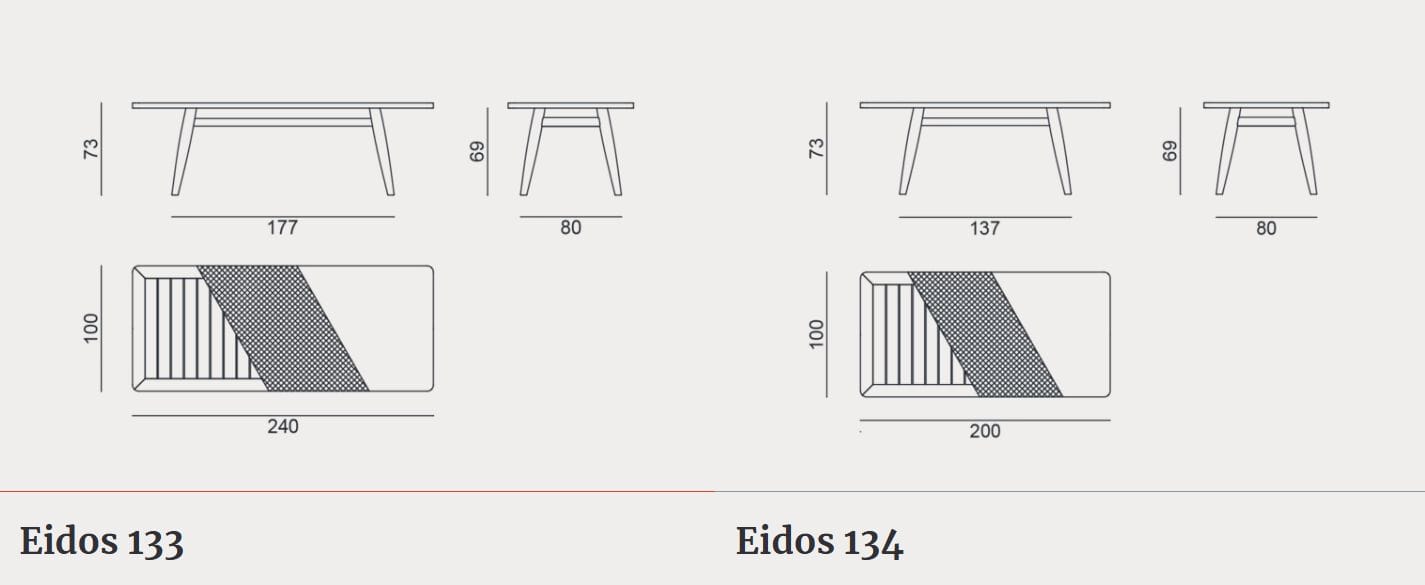 Прямоугольный стол из тикового дерева с планкой Gervasoni Gervasoni Outdoor ARCH-00142486 - Вид №3