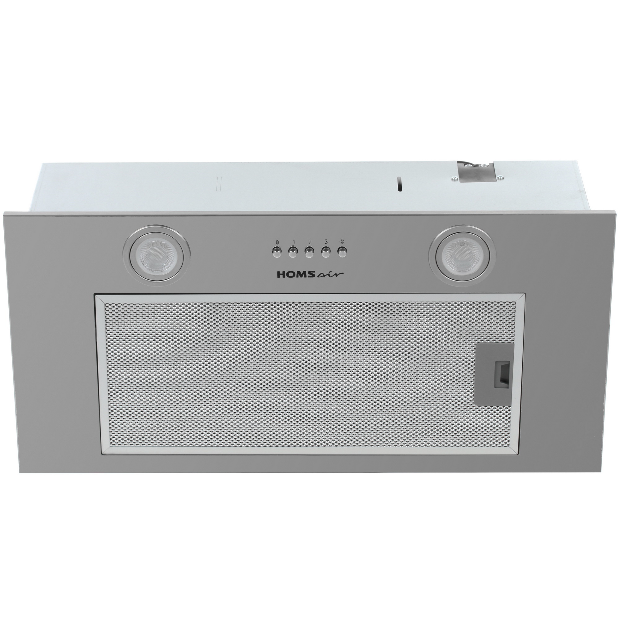 8160062 Вытяжка полновстраиваемая HOMSair CAMELIA POWER 60 серебристый STDN-0095222 - Вид №1