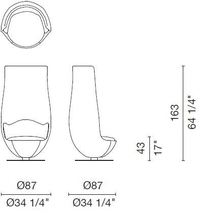 Cappellini Вращающееся кресло  Tl_1  - Вид №5