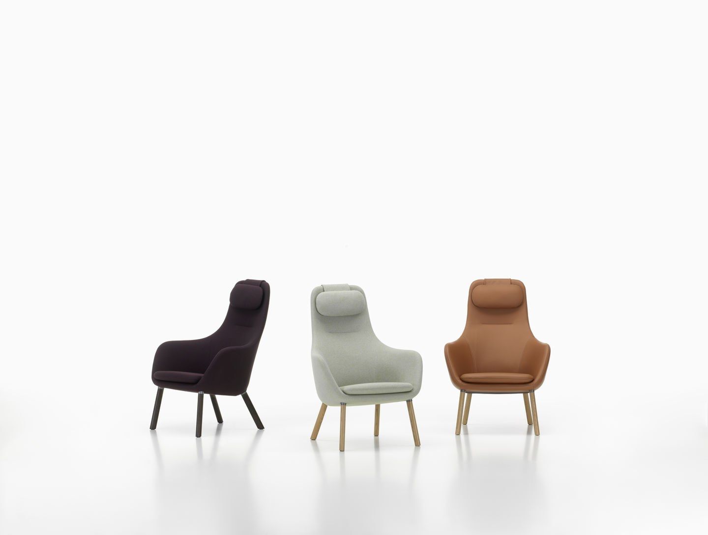 Тканевое кресло с подголовником VITRA HAL Lounge ARCH-00081015 - Вид №27