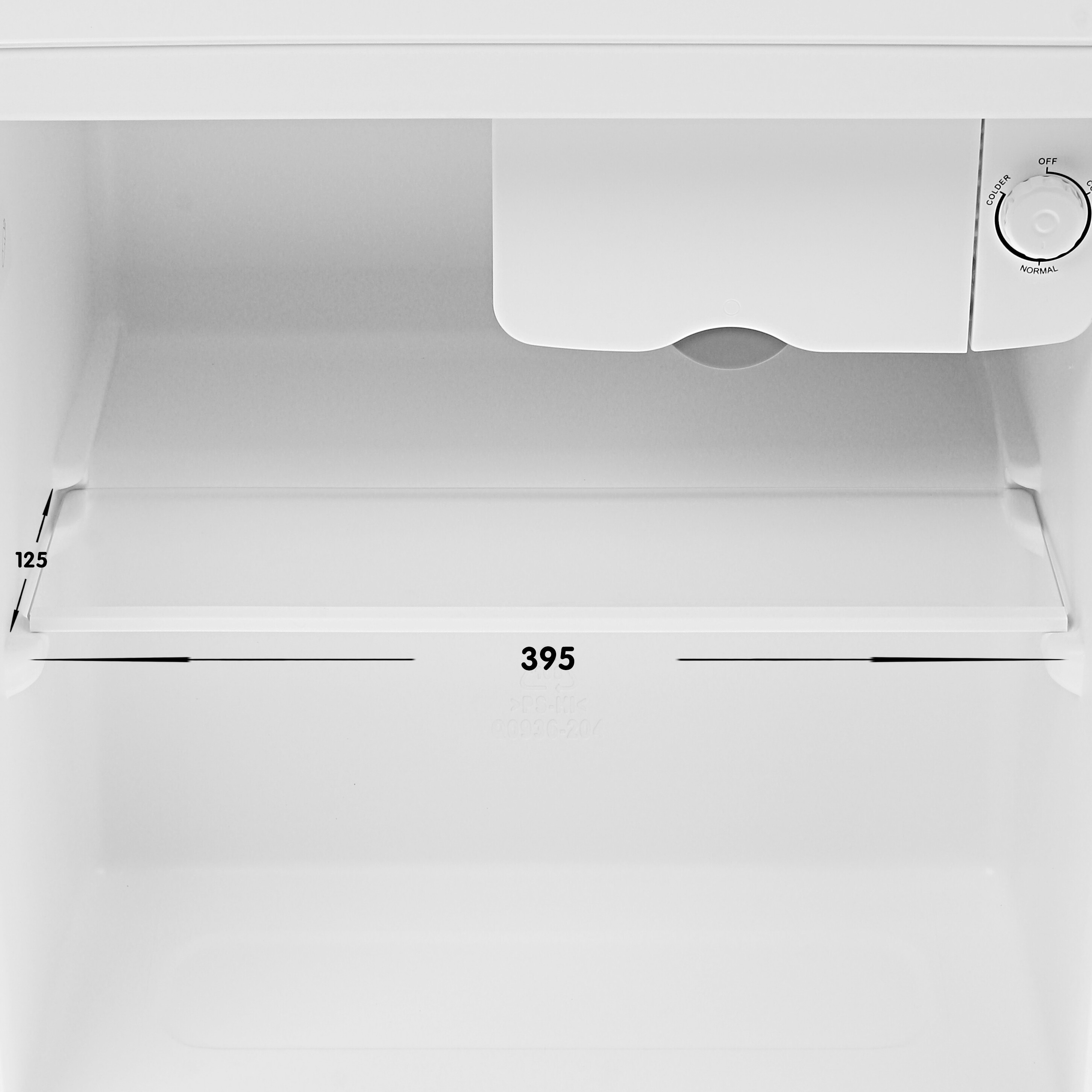 4703587 Холодильник компактный   DEXP RF-SD050RMA/W белый STDN-0020626 - Вид №9