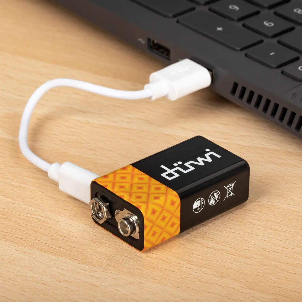 Аккумулятор литий-ионный Крона 9V 62014 DUWI STLM-2149405 - Вид №7