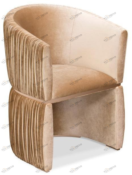 KOKET Бархатное кресло с подлокотниками sun-id-1373549