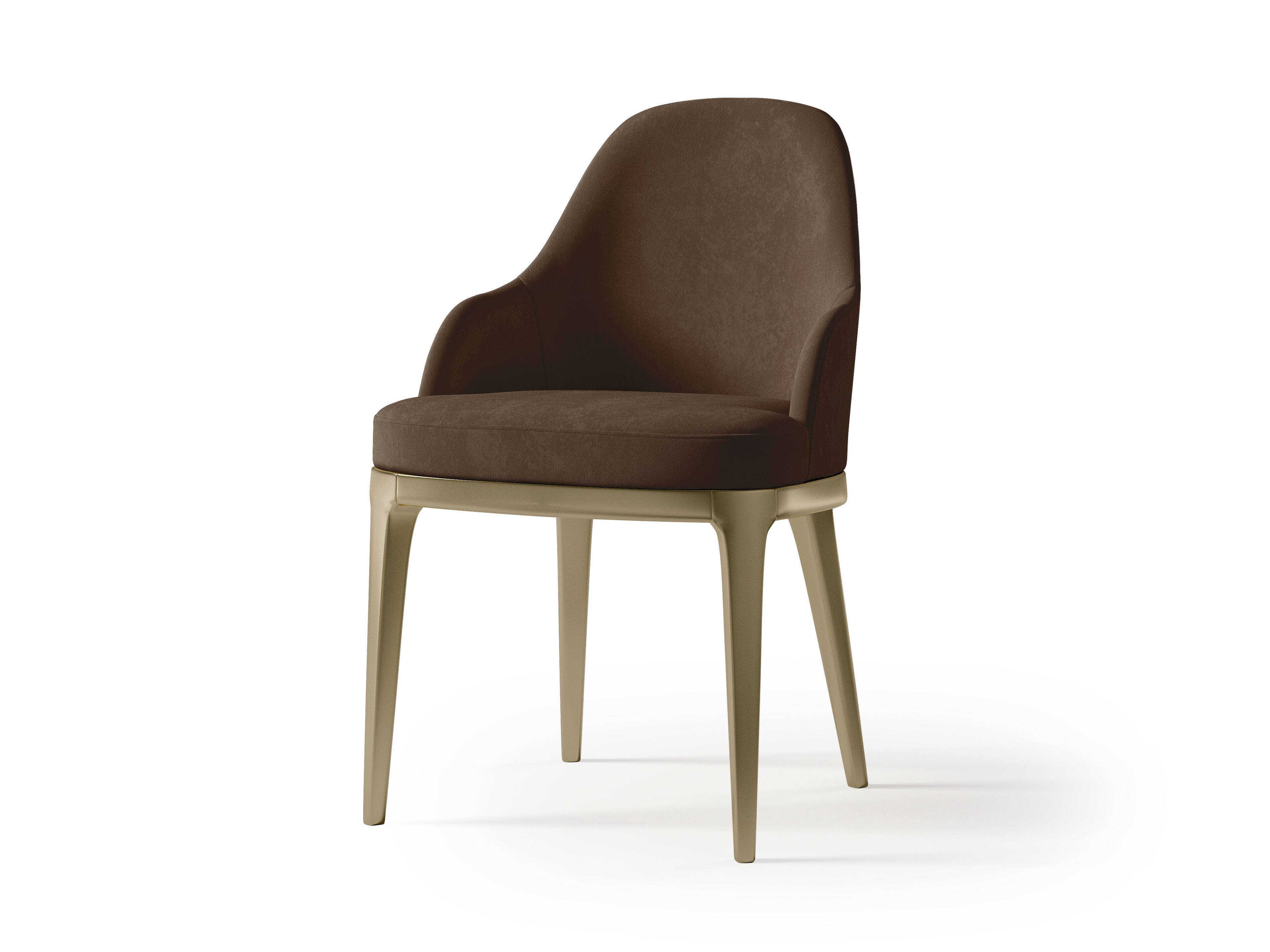 Кожаный мягкий стул с подлокотниками Bizzotto Italia Atmosphera ARCH-00076683 - Вид №8