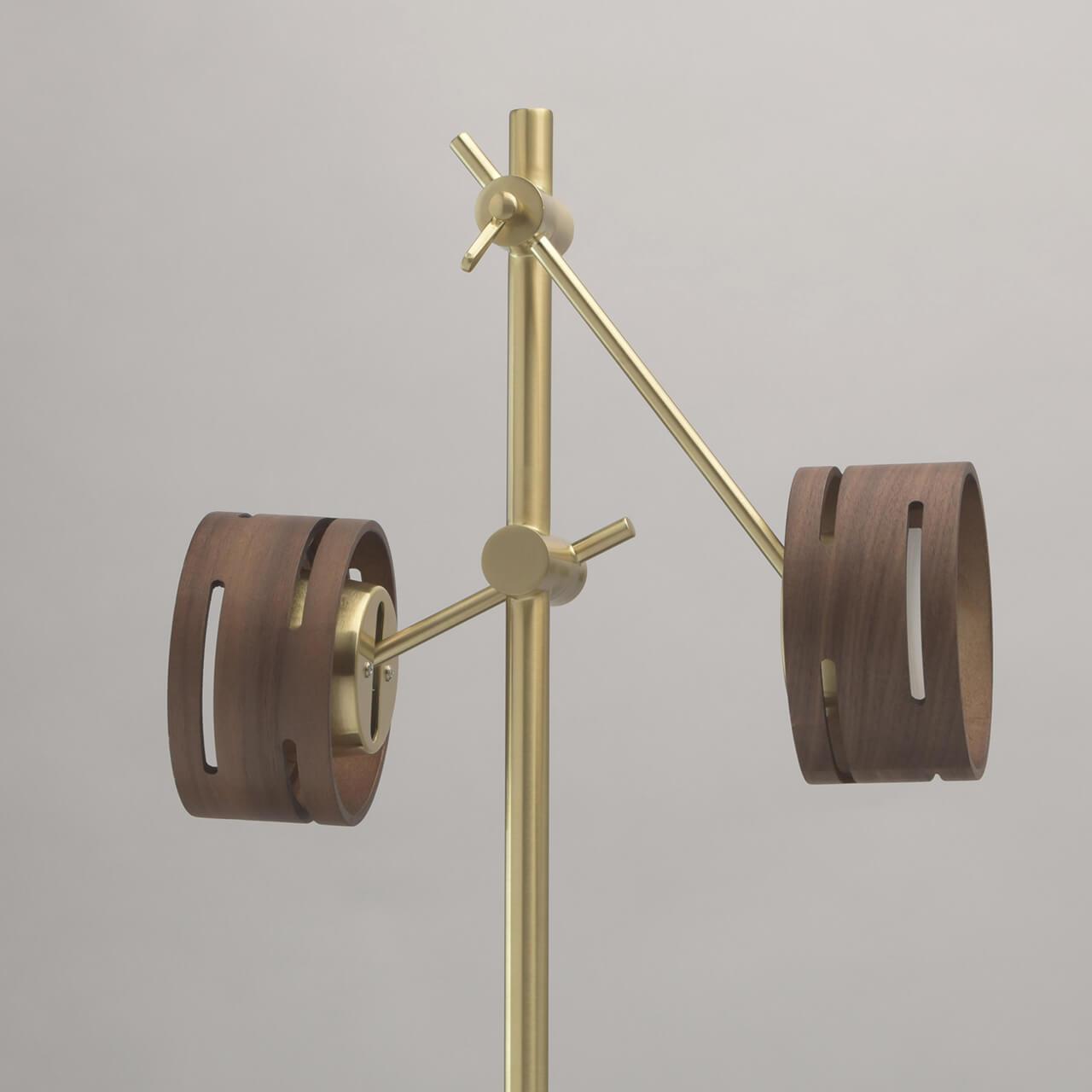 Настольная лампа De Markt Чил-аут 725030602 DE MARKT ИНТЕРЬЕРНЫЕ 221128 Венге  - Вид №3