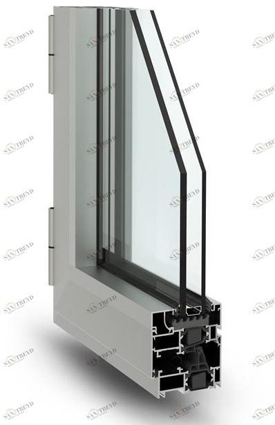 Fresia Alluminio Распашное окно из алюминия с терморазрывом sun-id-1516101