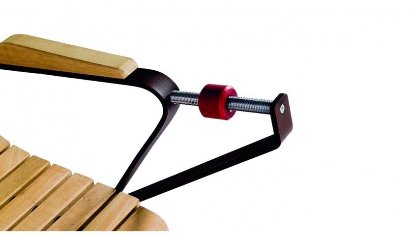 Euroform W Скамья из дерева с подлокотниками со спинкой  1016, 1017, 1018  - Вид №1