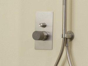 Однорычажный смеситель для душа из нержавеющей стали