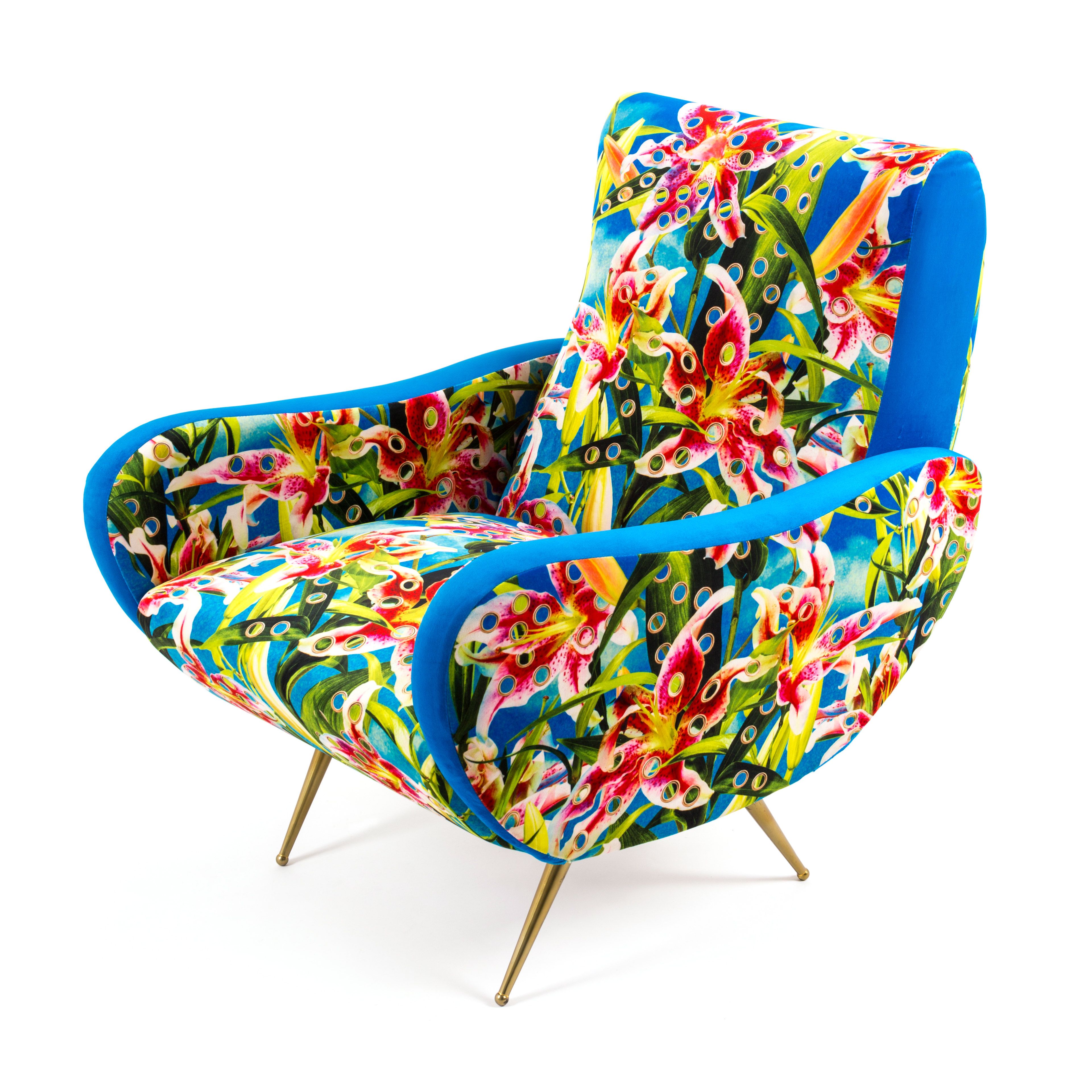 Тканевое кресло с подлокотниками Seletti Seletti wears Toiletpaper ARCH-00071733 - Вид №8