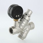 VT.082.N.04 Редуктор давления с фильтром и манометром Valtec 1/2"  - Вид №7