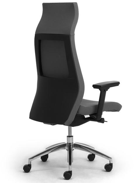 Leyform Поворотный офисный стул из ткани с подлокотниками  80012  - Вид №5