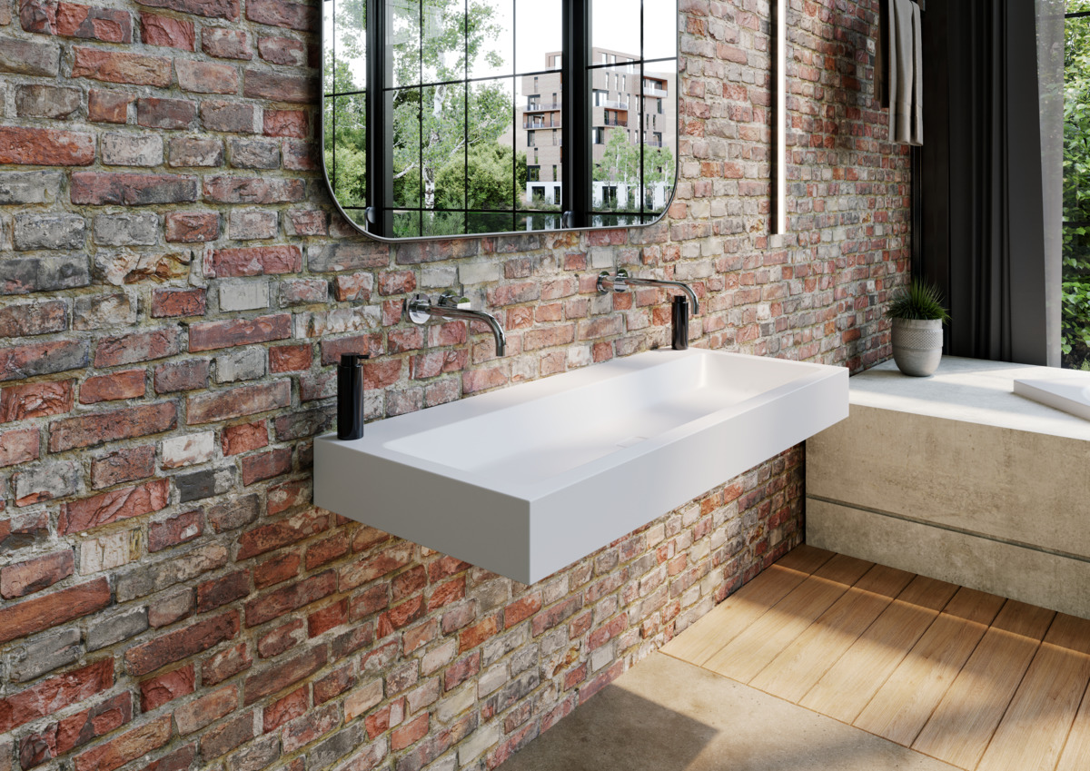 Умывальник KALDEWEI Сталь эмалированная 3079 282 холодный серый 90 30793083282  - Вид №3