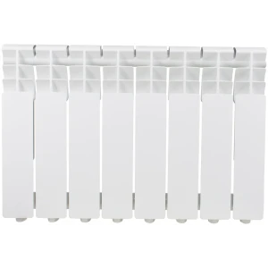 Биметаллический радиатор MONLAN 350/80 - 8 секций, боковое подключение 89296895