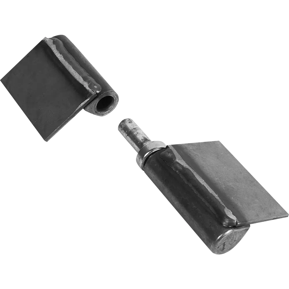 Петля гаражная левая 140x20x29 мм сталь цвет черный ЛЕВША STLM-2006632 - Вид №1