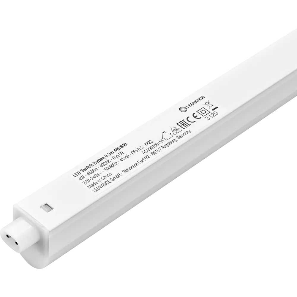Светильник линейный светодиодный Ledvance LED Switch Batten 313 мм 4 Вт теплый белый свет 82321386 STLM-2069197  - Вид №2