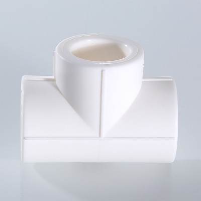 VTp.731.0.050 Фитинг полипропиленовый – тройник Valtec 50 мм  - Вид №8