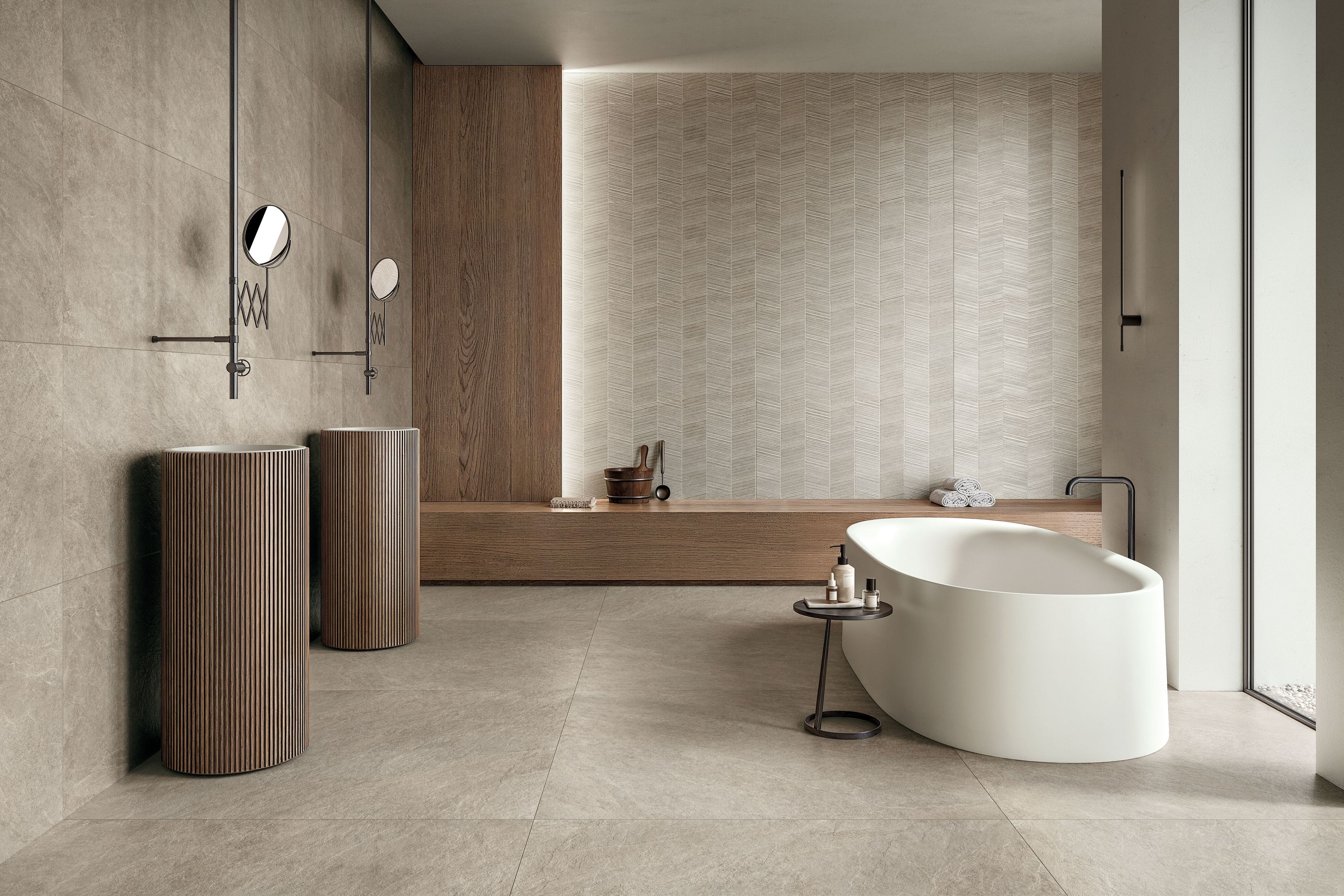 Пол / облицовка керамогранита с эффектом камня Ceramiche Refin Stone Look ARCH-00121594 - Вид №7