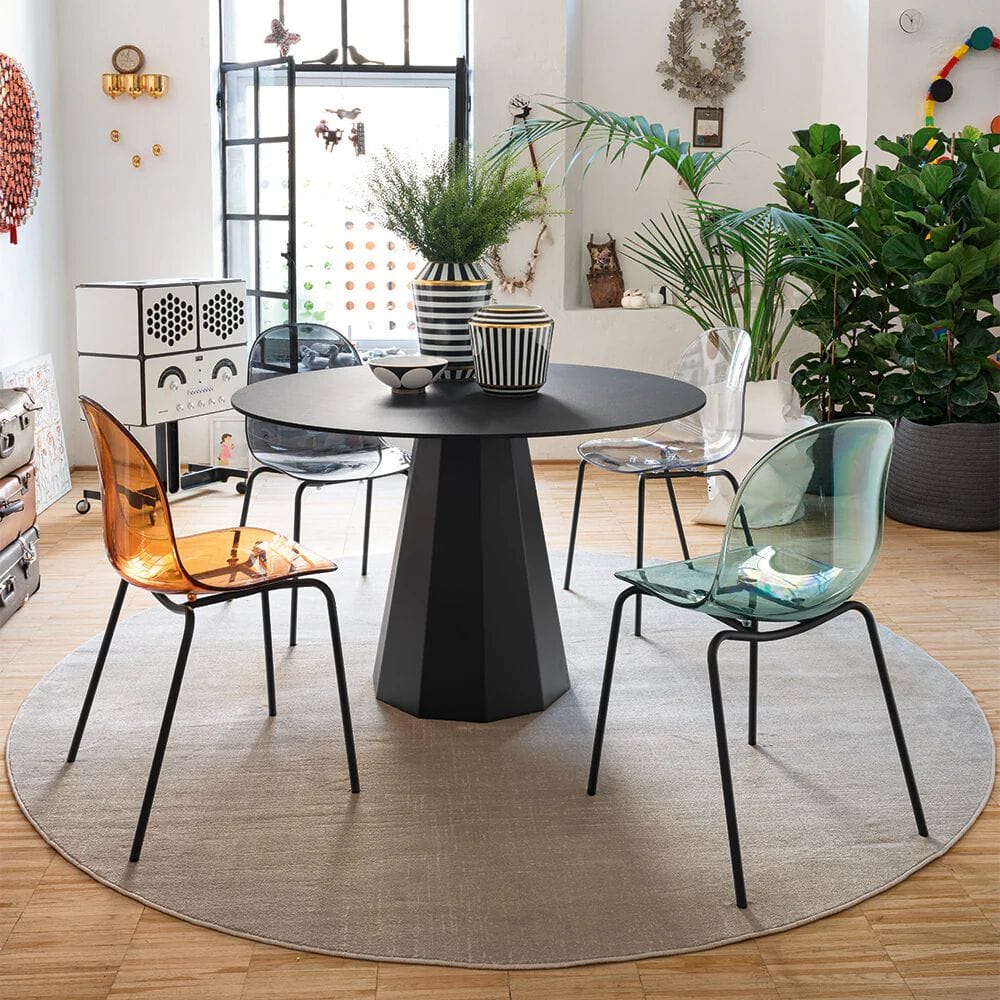 Стул с поликарбонатной оболочкой и металлическими ножками Connubia Академия ARCH-00027451 - Вид №6