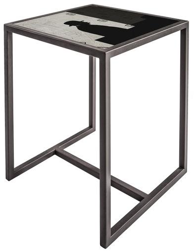 Квадратный журнальный столик из крашеного металла Crazy home furniture - square collection Santreyd sun-id-1430736 - Вид №3