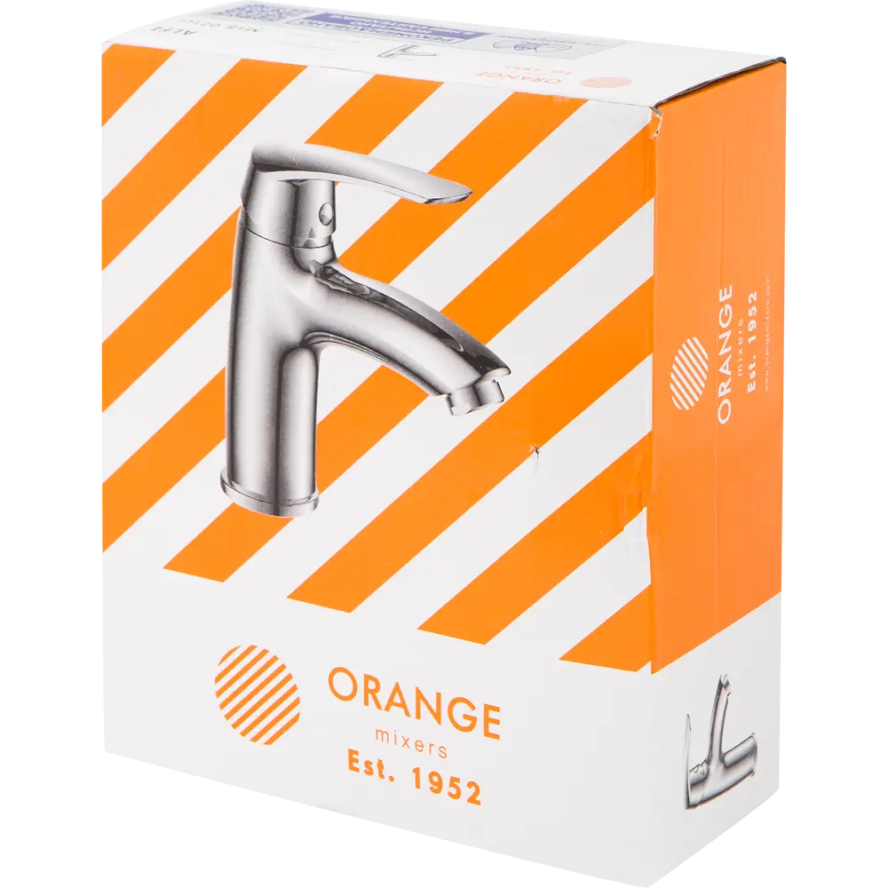 Смеситель для раковины Alfi однорычажный цвет хром ORANGE STLM-2151199 - Вид №3